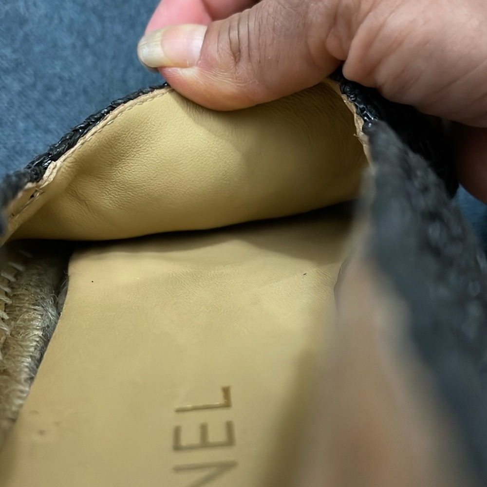 CC Black Espadrille Flats - Picture 13 of 15